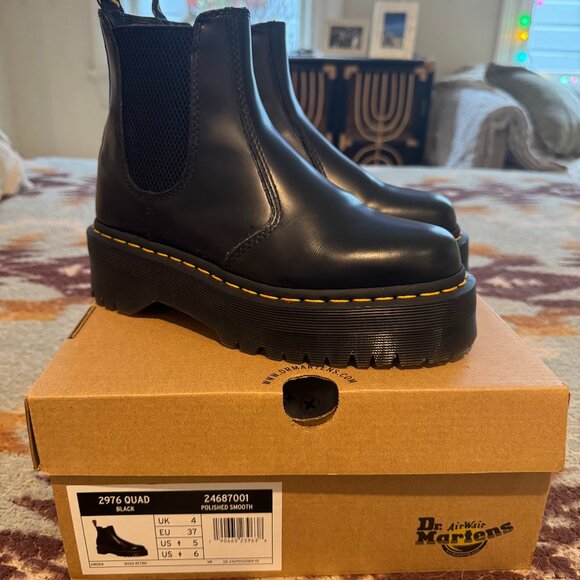 Dr. Martens Shoes - Dr. Martens Platform Chelsea Boots